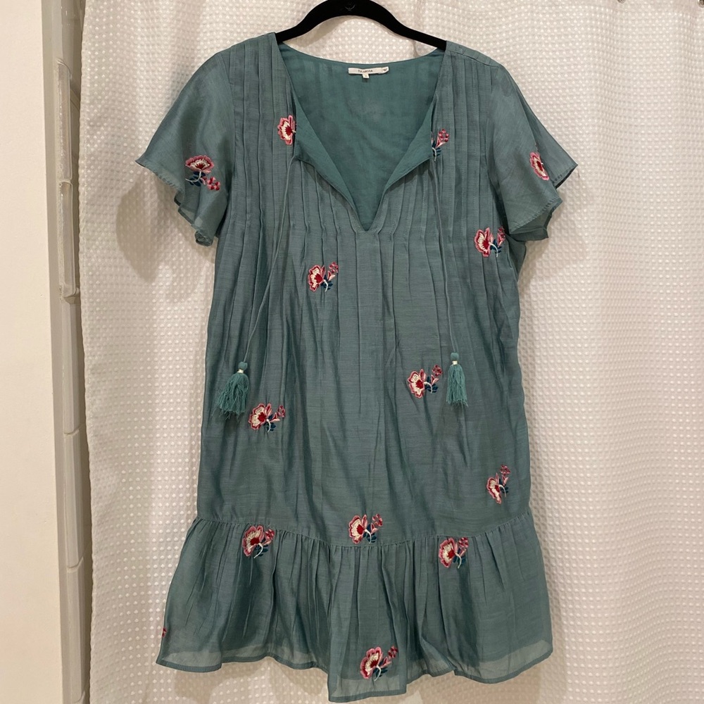Tularosa Mini Embroidered Dress